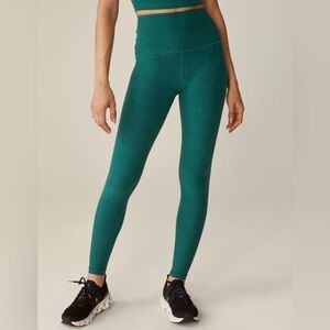 Beyond Yoga Leggings - Spacedye Lunar Teal